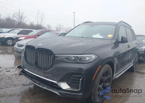 2021 BMW X7 xDrive40I из США, поврежденный, VIN 5UXCW2C00M9F27655